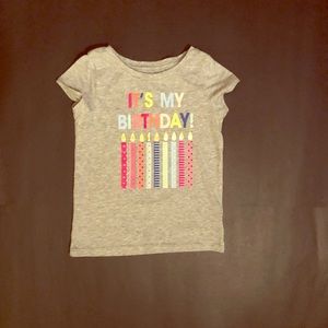 Size 3T Happy Birthday Tops
